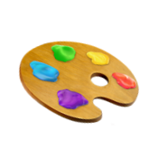 autocollant---pallete-de-peinture---yuzu
